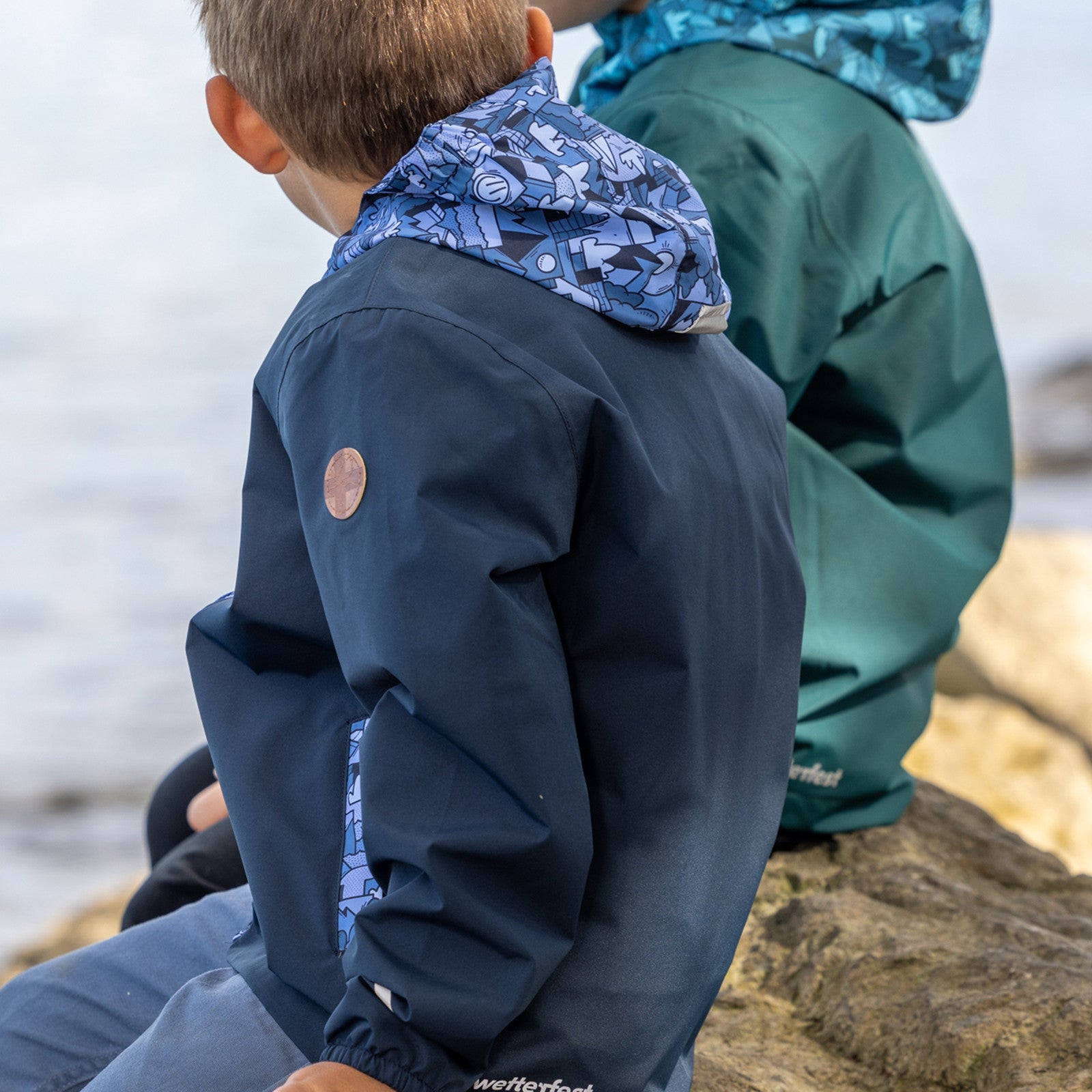 Kinder Laurin Regenjacke total eclipse