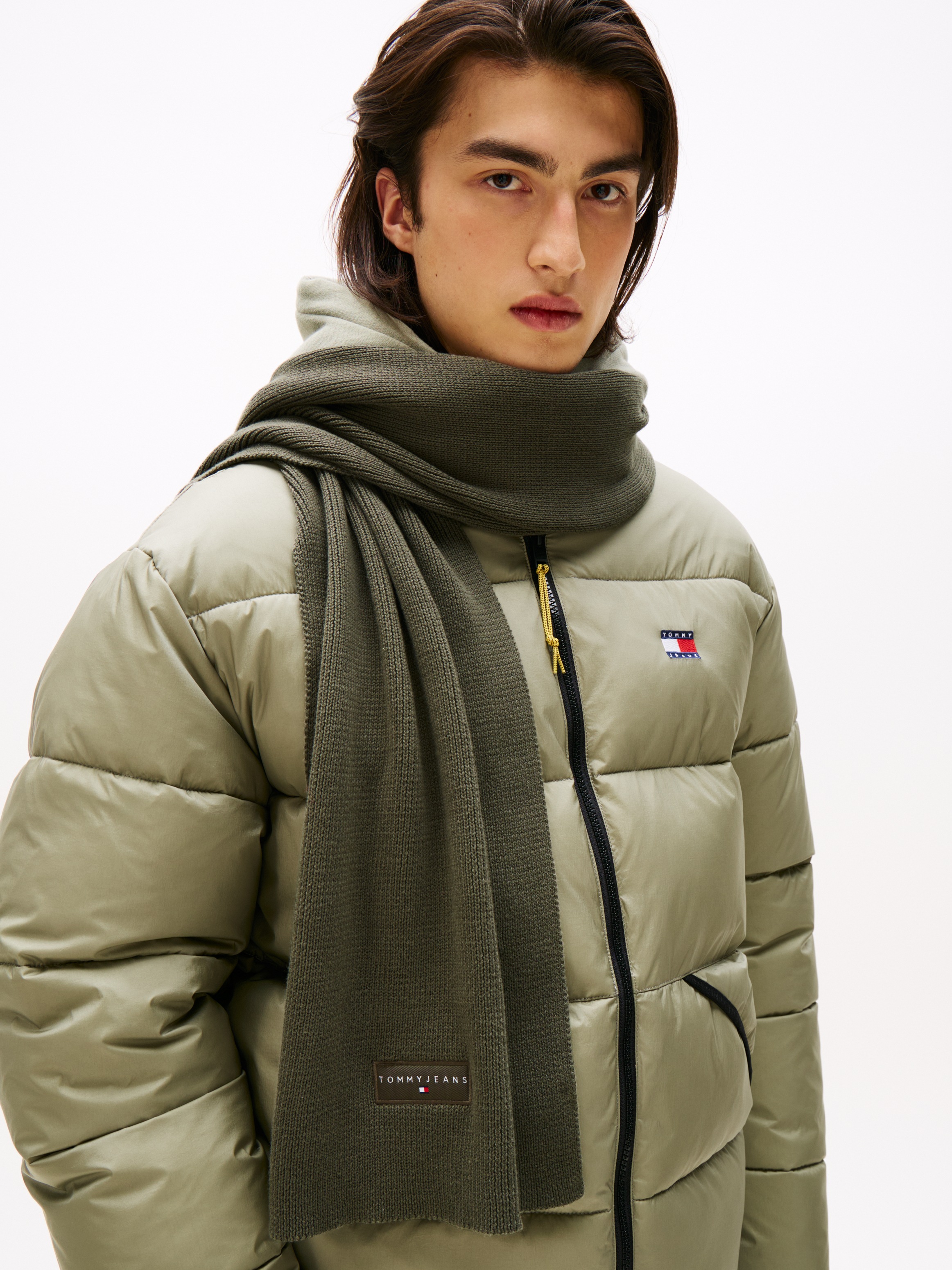 Tommy Jeans Strickschal »TJM LINEAR«, in Grobstrick