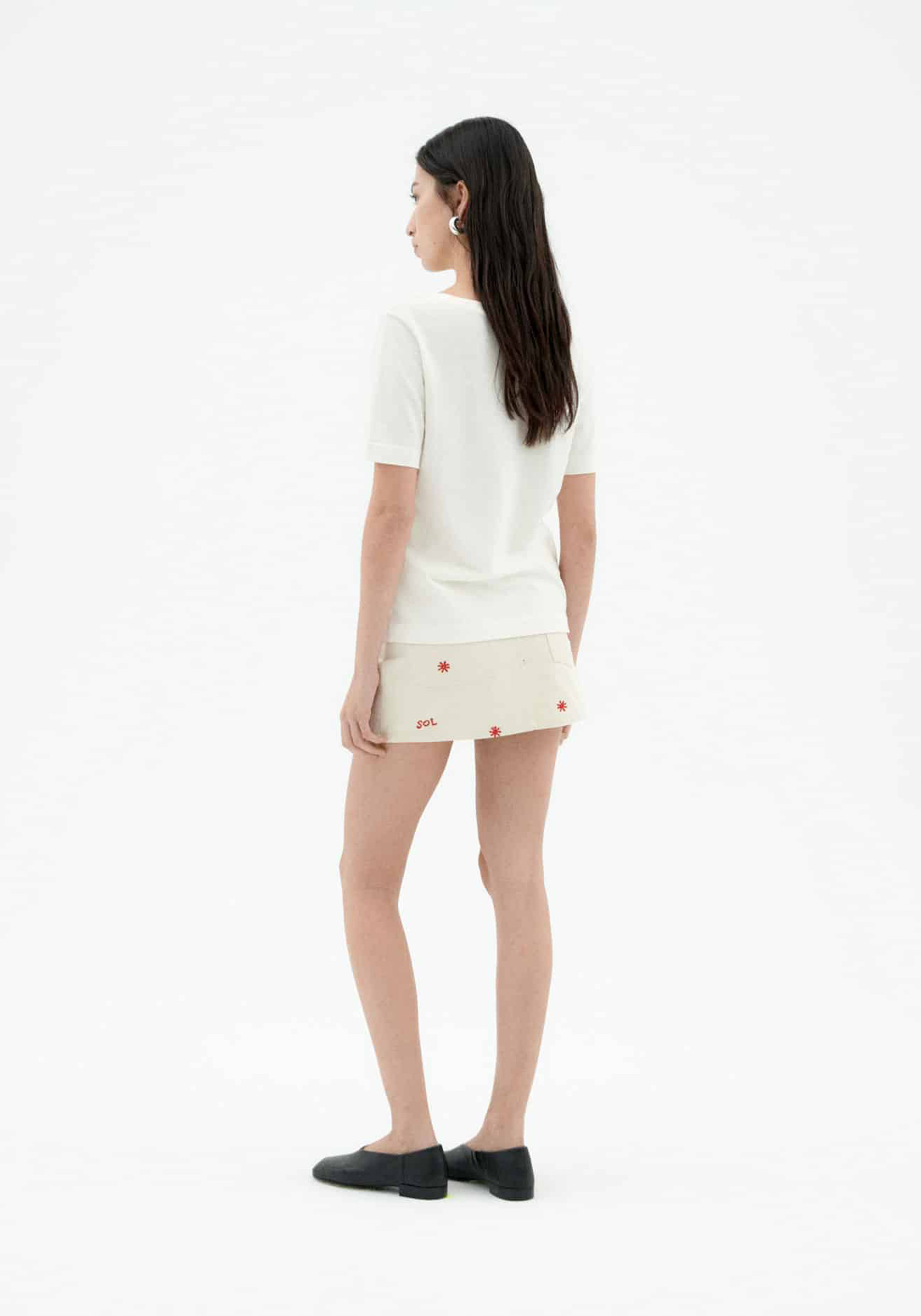 Thinking Mu T-Shirt Cassia Hemp White