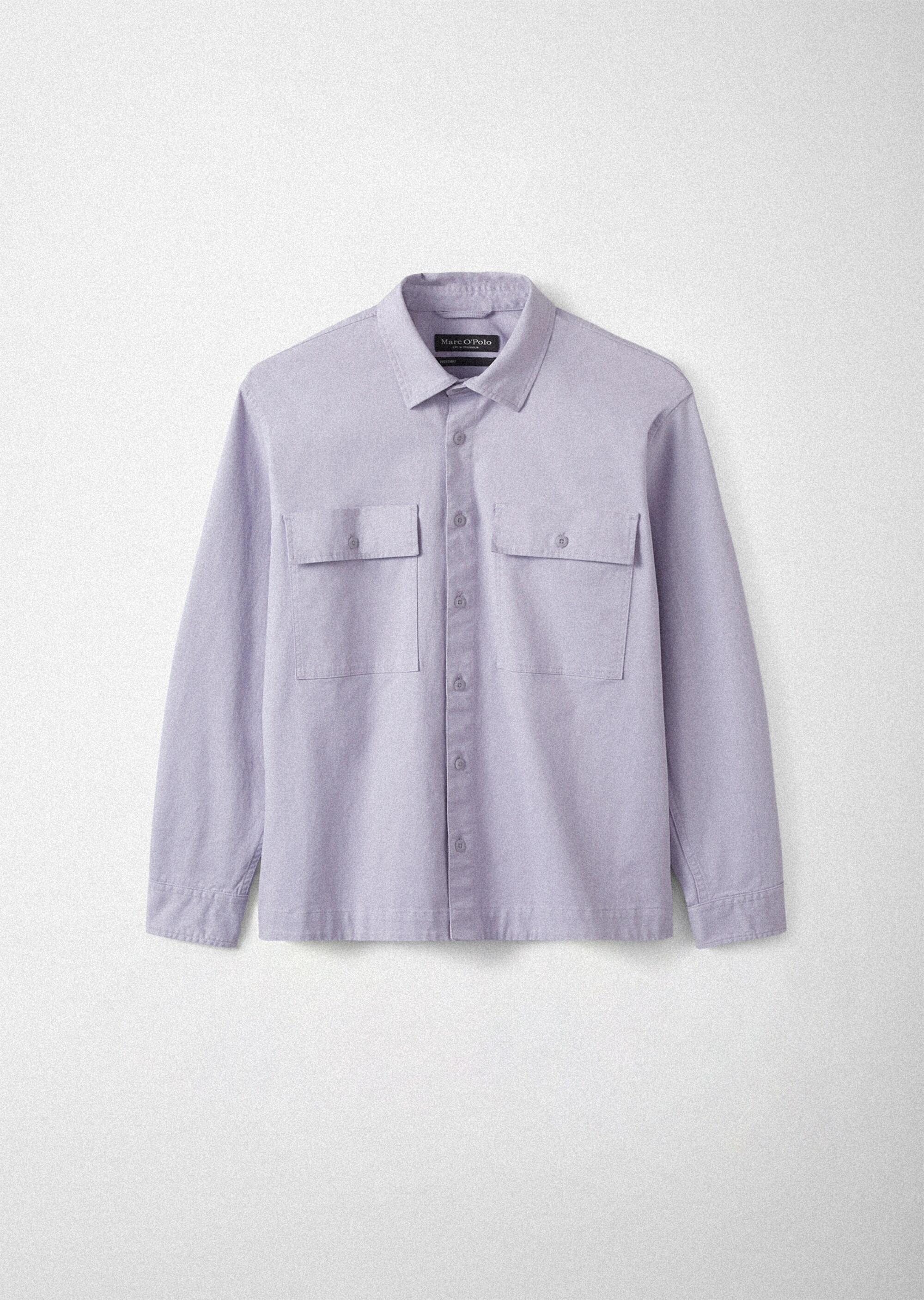 Twill-Overshirt aus hochwertigem Bio-Baumwolle-Mix