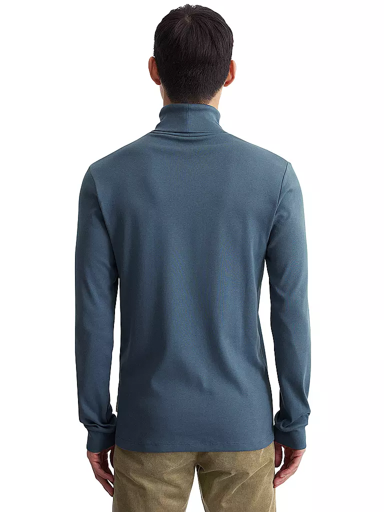 MARC O'POLO Rollkragenshirt petrol