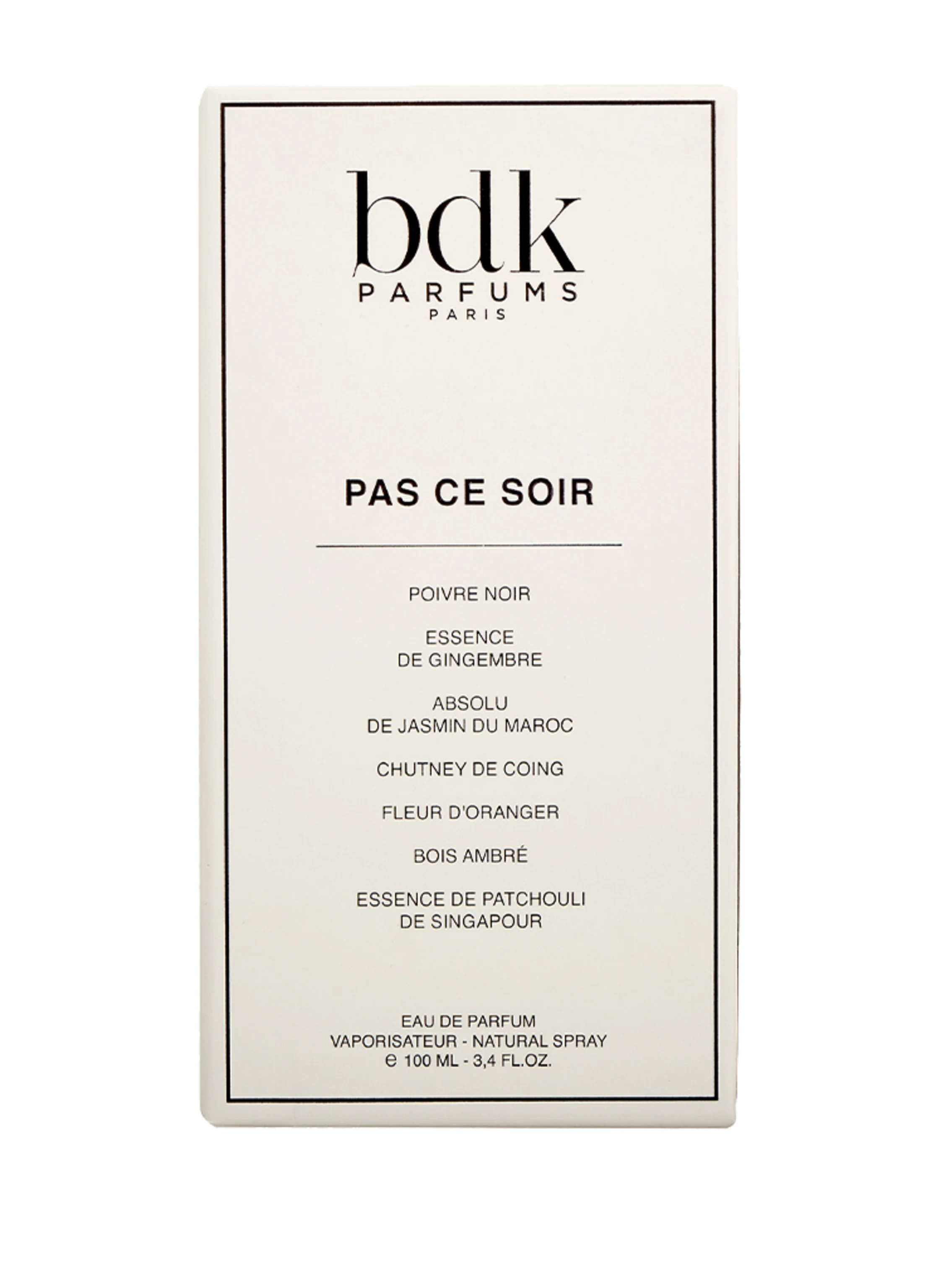 bdk Parfums PAS CE SOIR