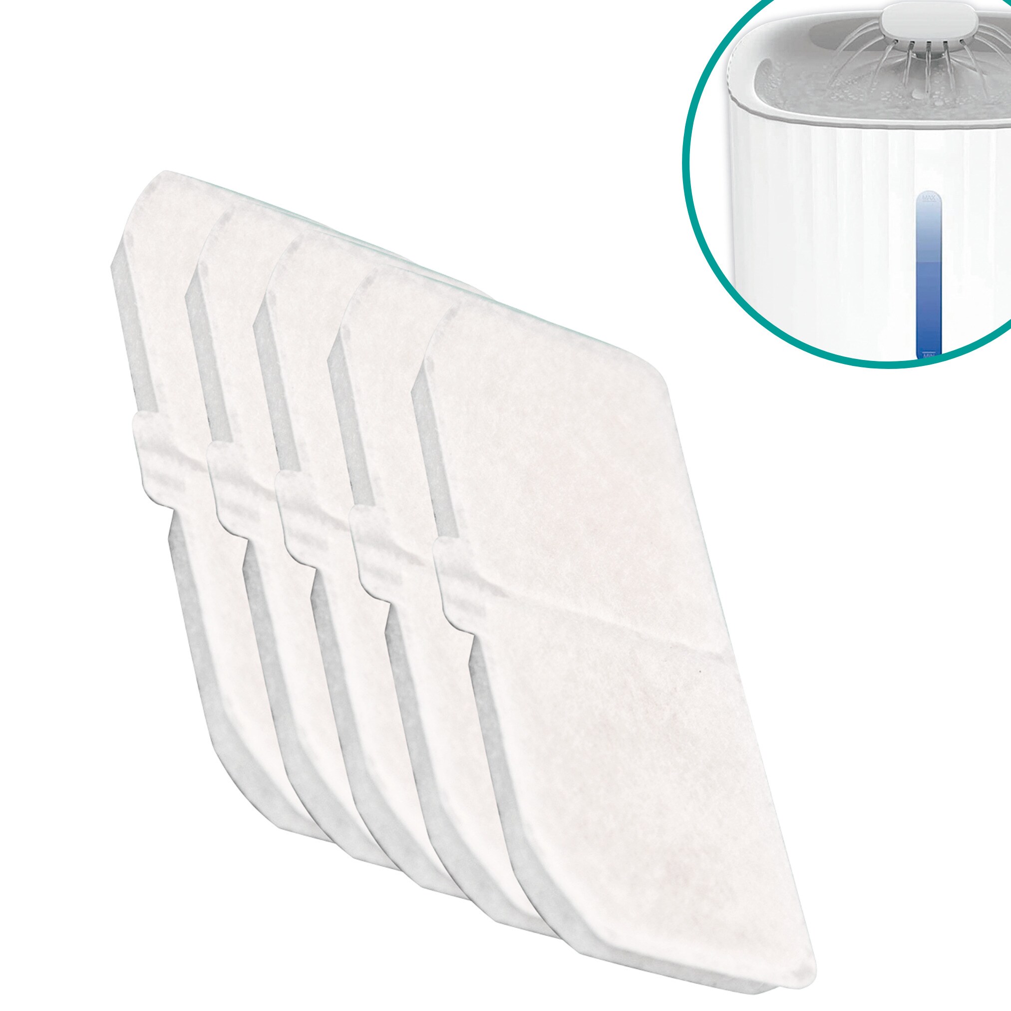 Starlyf® Trinkbrunnen Filter - Brunnen - Ersatzfilter Pet Fountain