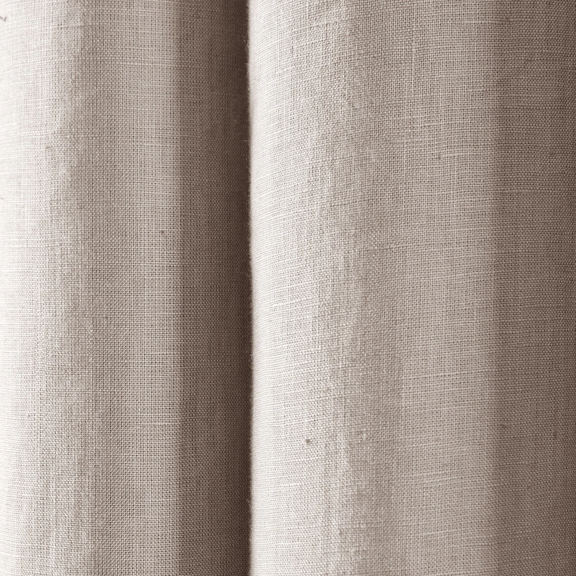 CARLINA - Rideau oeillets doublé occultant | Beige