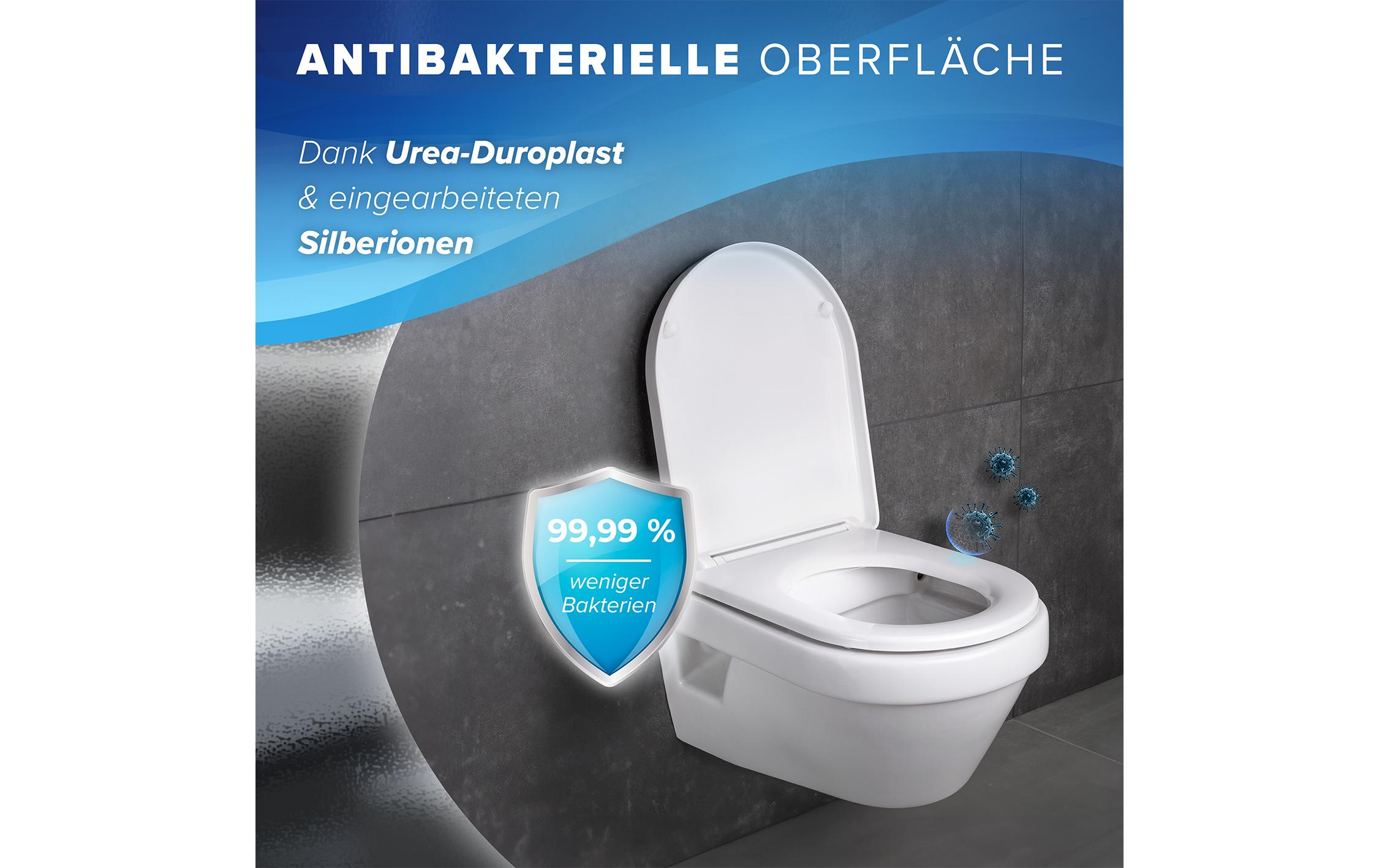 Toilettensitz D-FormWC-Sitz