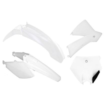 Kit plastiques R-tech 4 p blanc - Blanc