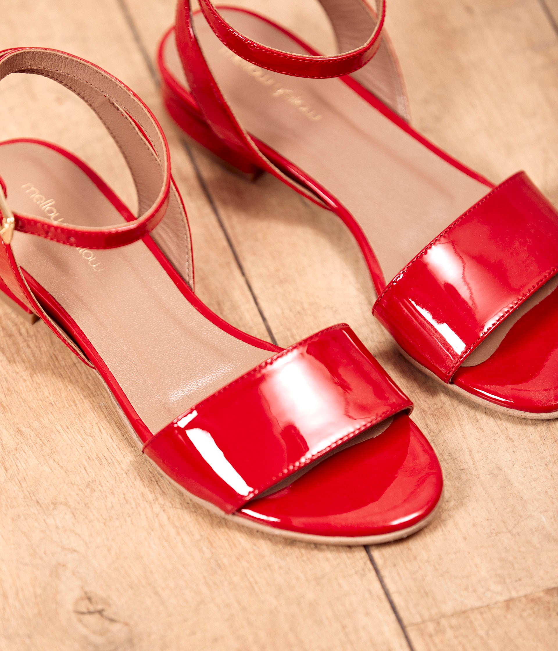 Sandales vernies Marietta