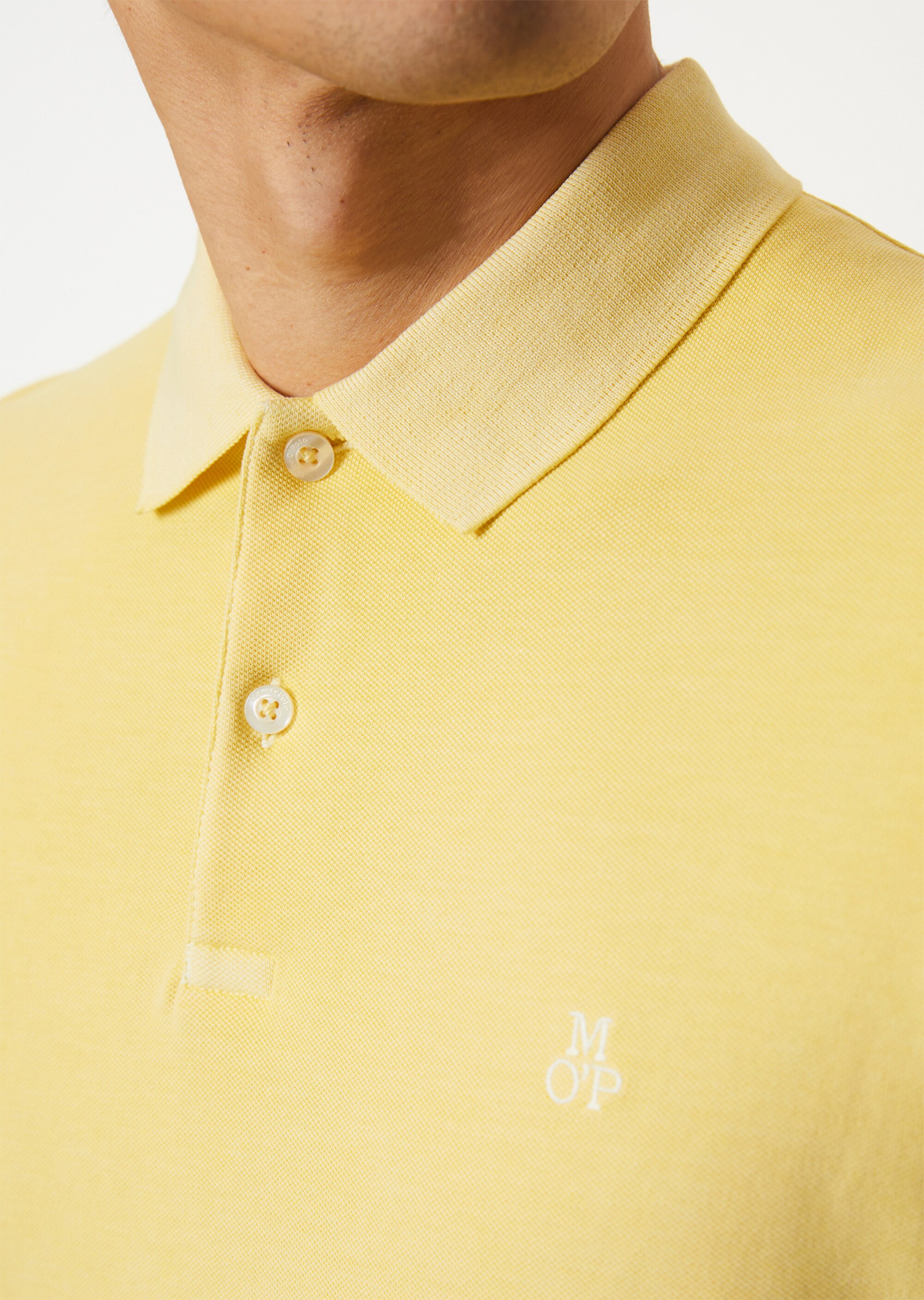 Poloshirt Piqué shaped aus Organic Cotton-Stretch