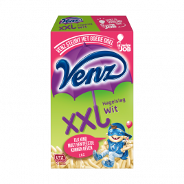 Venz Chocolade hagelslag wit XXL