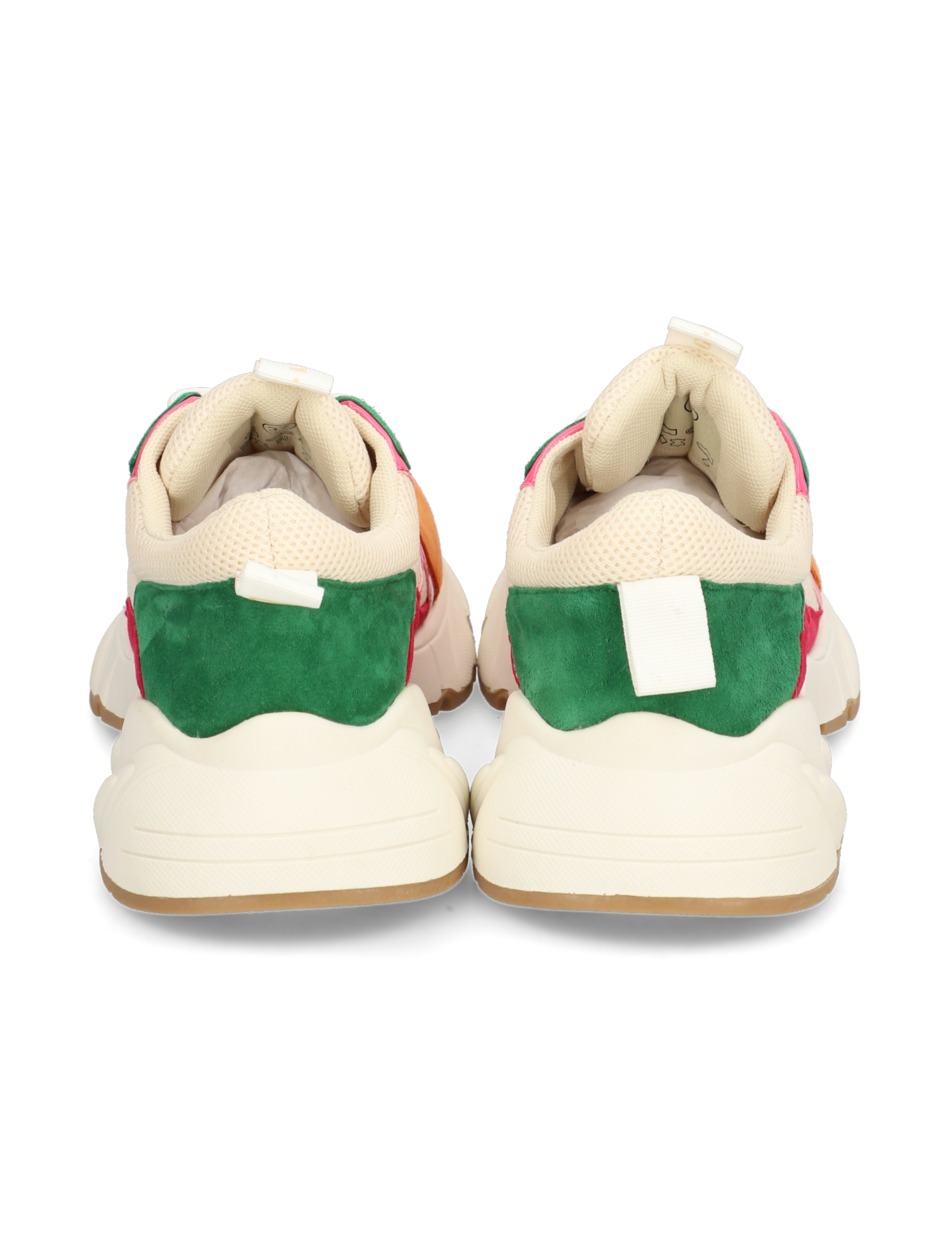 Lederkombination Sneaker