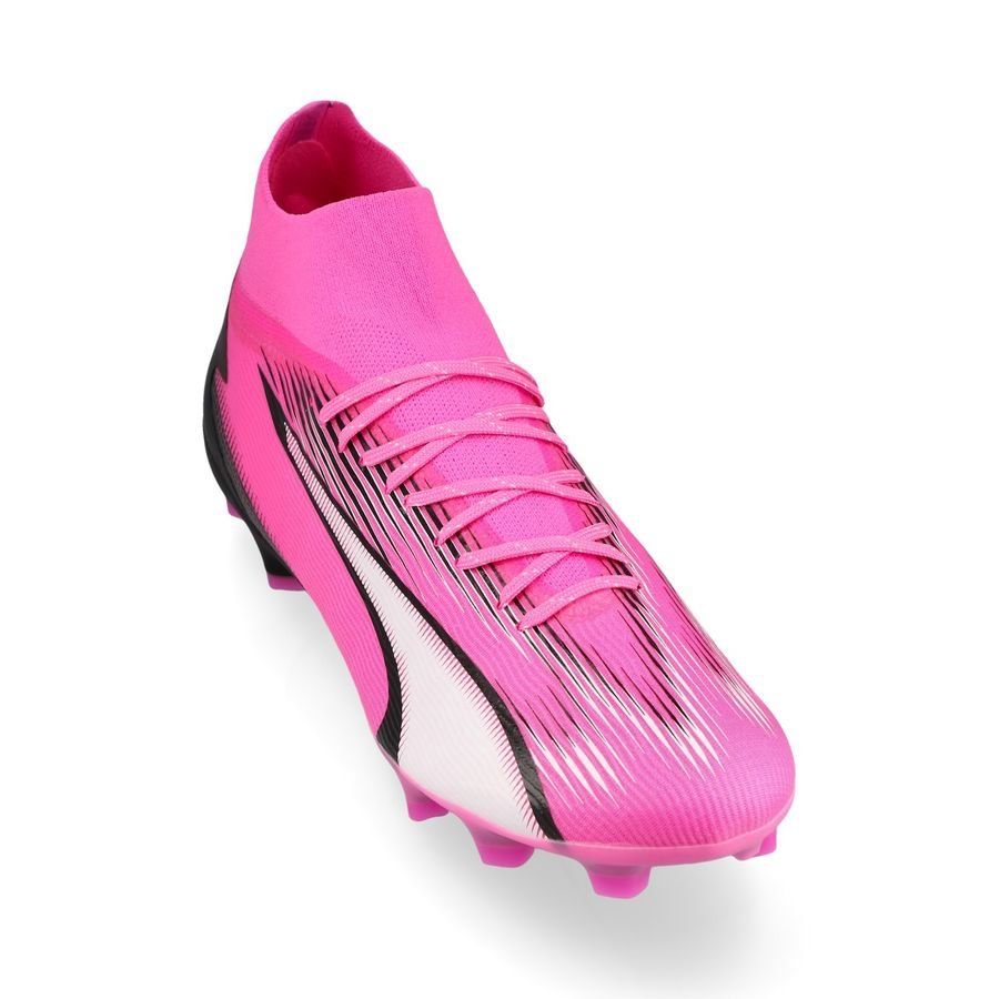 PUMA Ultra Pro FG/AG Phenomenal - Poison Pink/Blanc/Noir