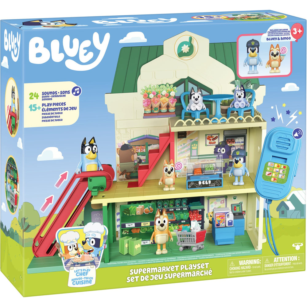 Køb Bluey Supermarked Playset