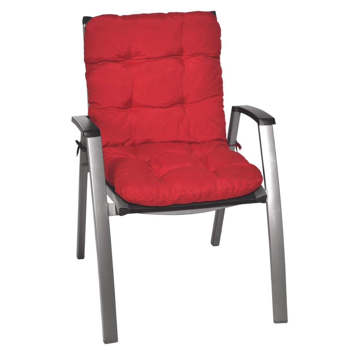 Beautissu Flair NL Lage Rugstoel 100x50x8cm Rood