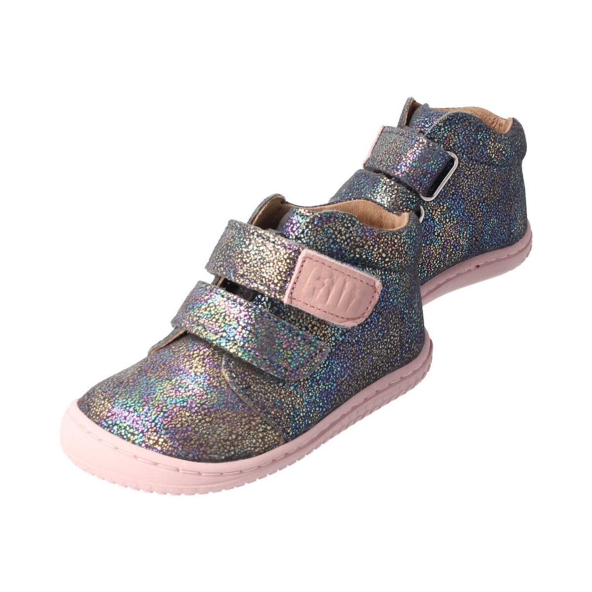 3213-26 glittergrey CHAMELIION velours leather velcro Weite/W