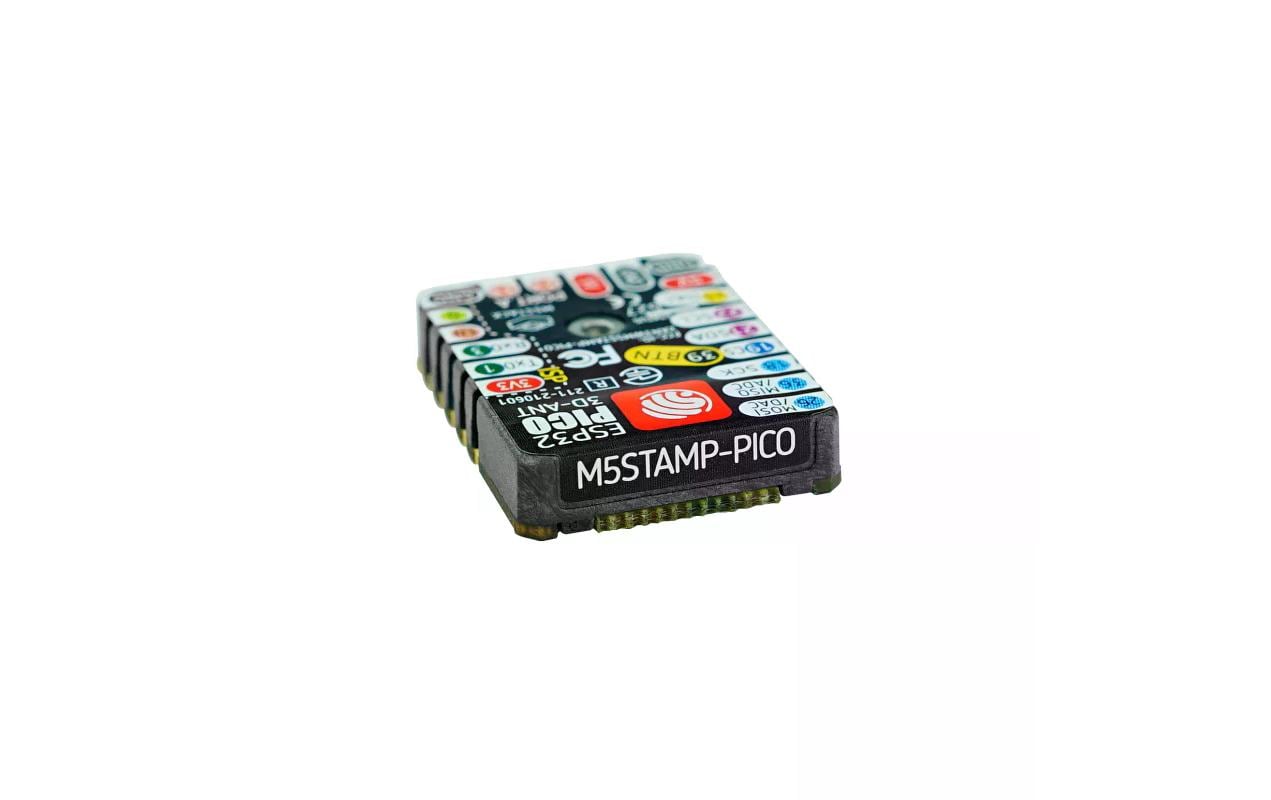 Entwicklerboard M5Stamp Pico, 5 StückUltra kompaktes Entwicklerboard mit Xtensa 32-Bit LX6 Prozessor