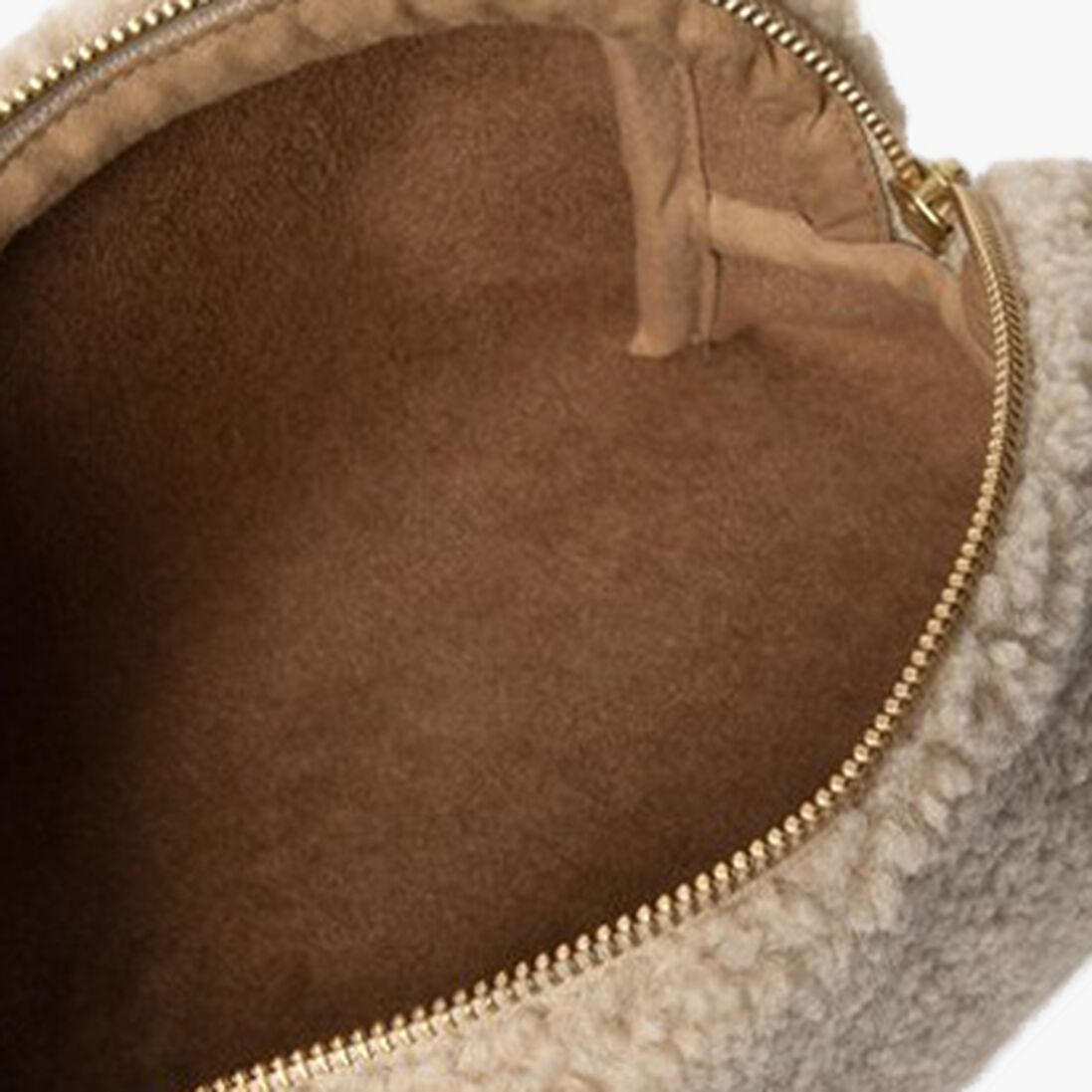 STUDIO NOOS beige studio noos etui teddy pouch