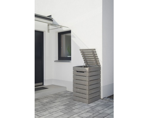 Konsta Style Type 545 enkele bakkast 70 x 80 x 120 cm grijs