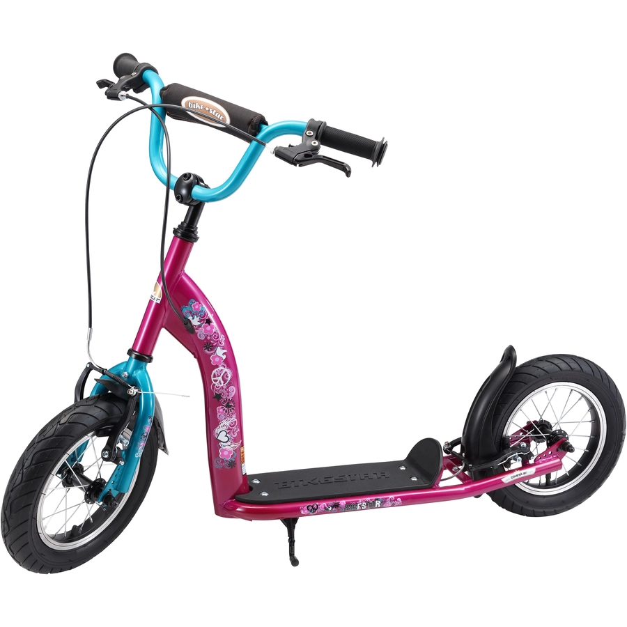 Star Scooter Roller 12 Zoll Sport berry, türkis