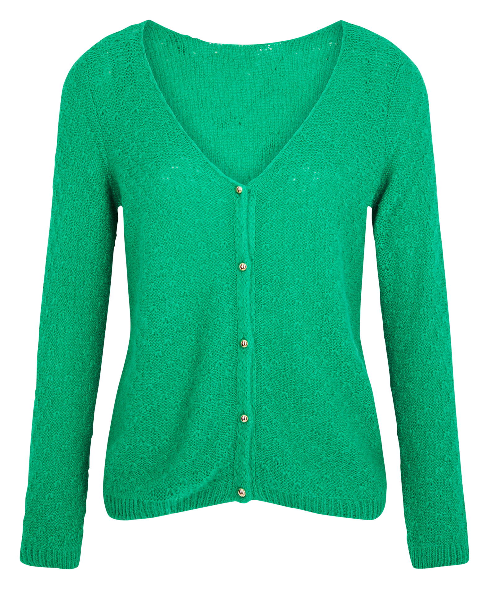 MACARO - Pull col rond | Vert