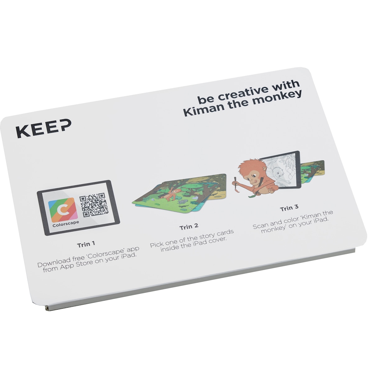 KEEP iPad 10,2” / iPad Air 10,5” deksel for barn (grønn)