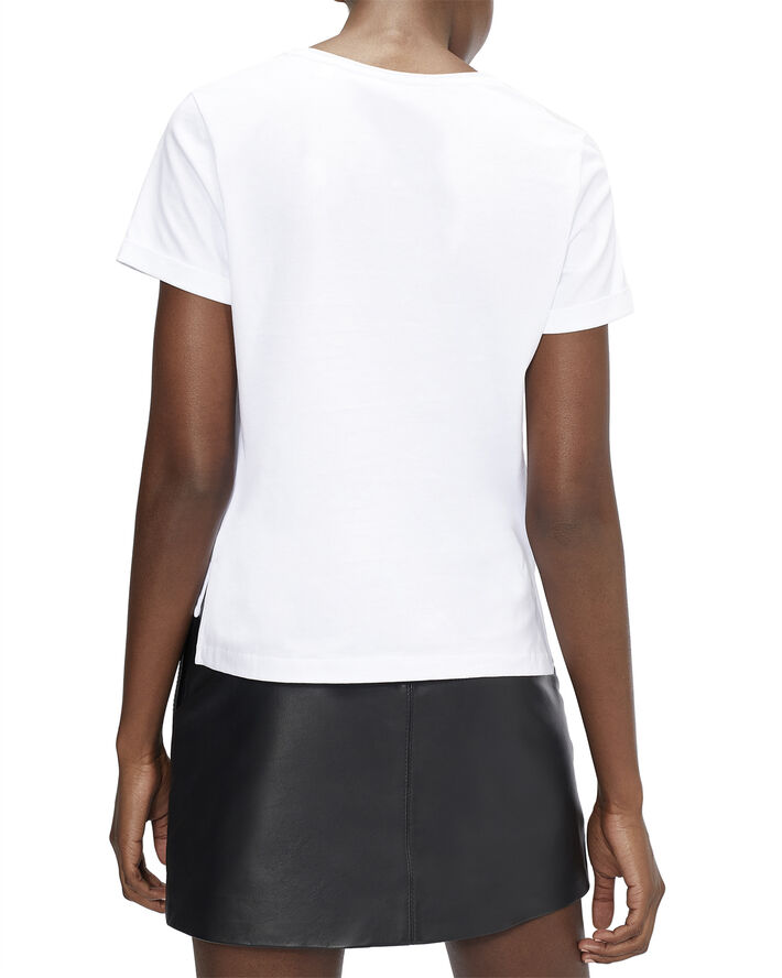 Ted Baker MIARNA neck easy fit tee White