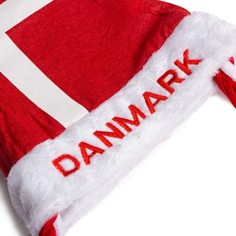 Danemark Bonnet de Noël - Rouge/Blanc Enfant