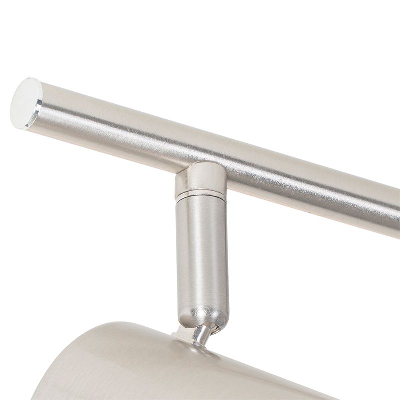 Moderne plafondlamp staal 3-lichts verstelbaar - Jeana