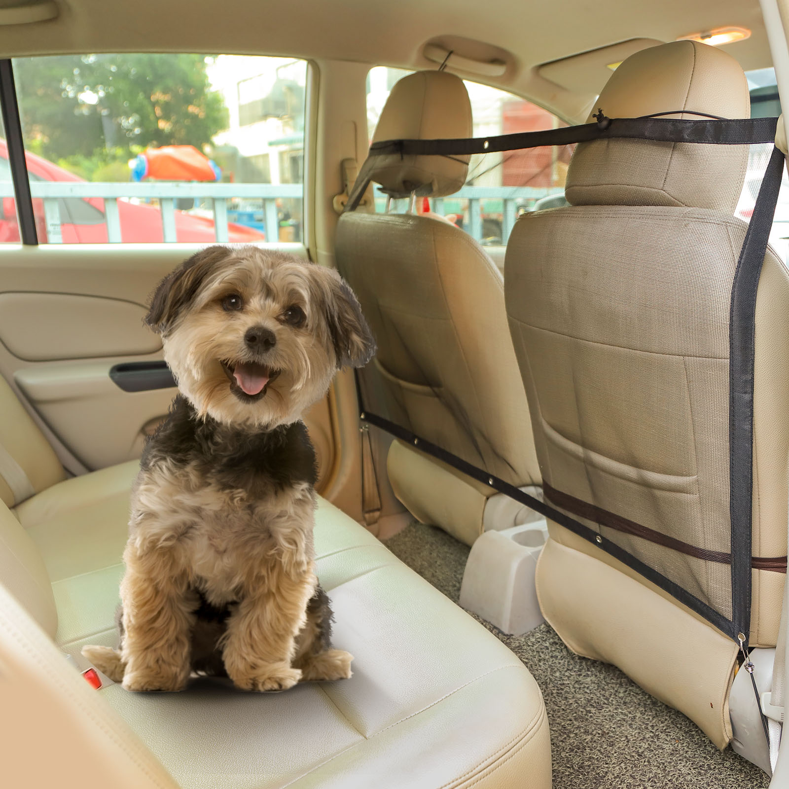 Rede de proteção para cães Nobleza, portão universal para porta-malas de carro, acessórios para cães de estimação, 115 x 62 cm