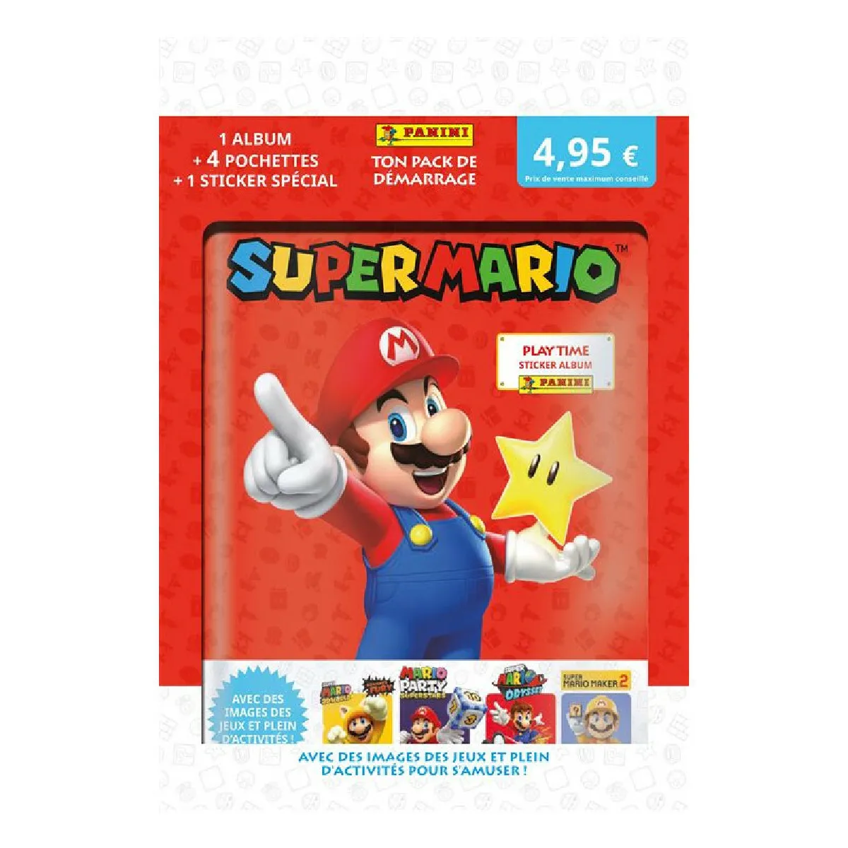 Panini Album Stickers Super Mario