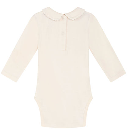 Hust and Claire Body l/æ - Uld/Bambus - Beate - Ecru