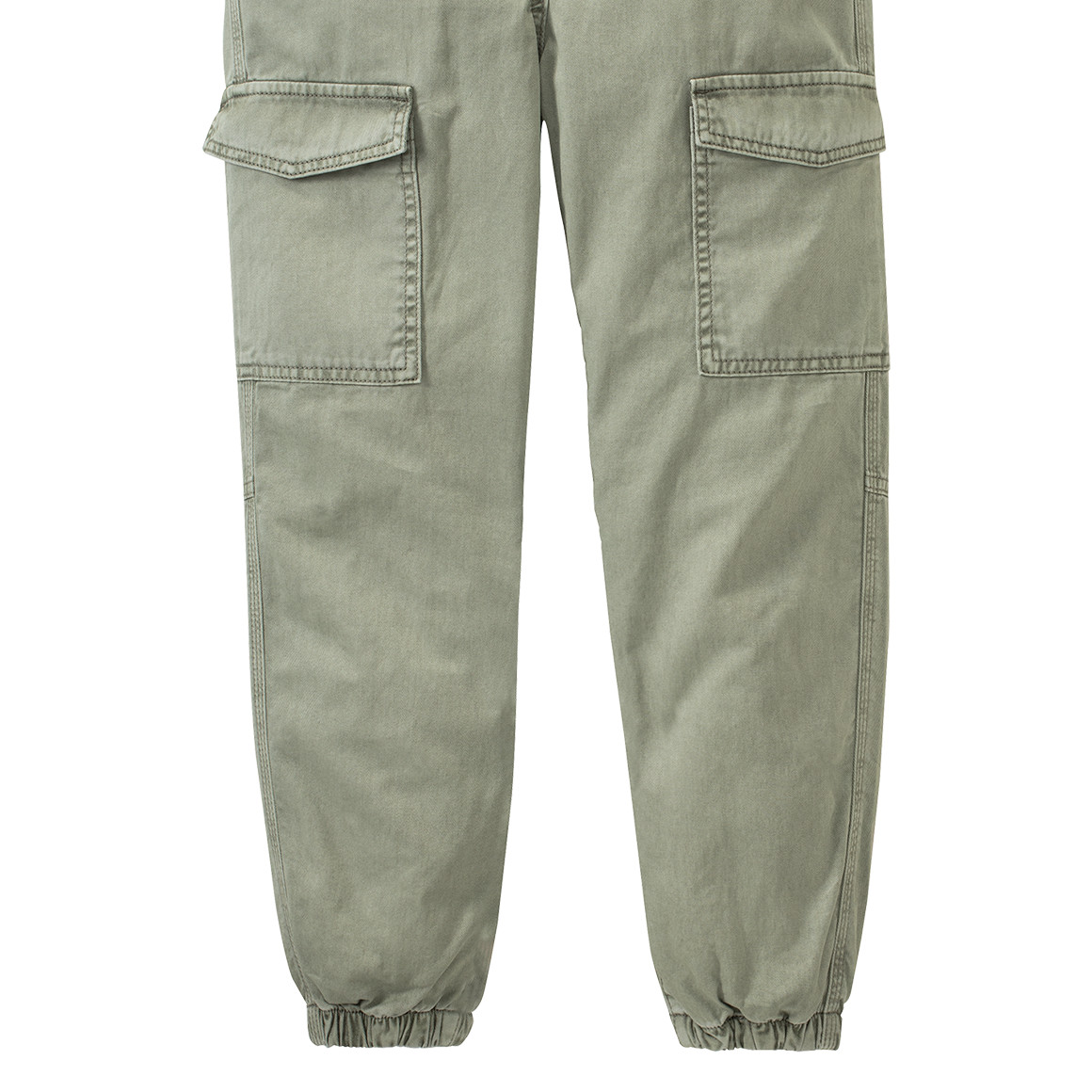 Beatwear Mädchen Cargohose unifarben oliv
