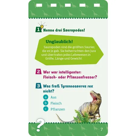 Tessloff WAS IST WAS Quiz Dinosaurier