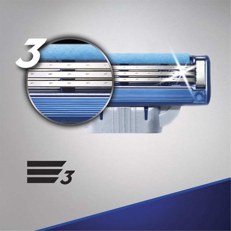 Gillette Mach 3 Turbo Scheermesjes 12 stuks