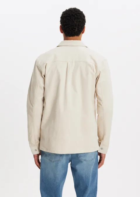 Overshirt twill zand (ZND.L)