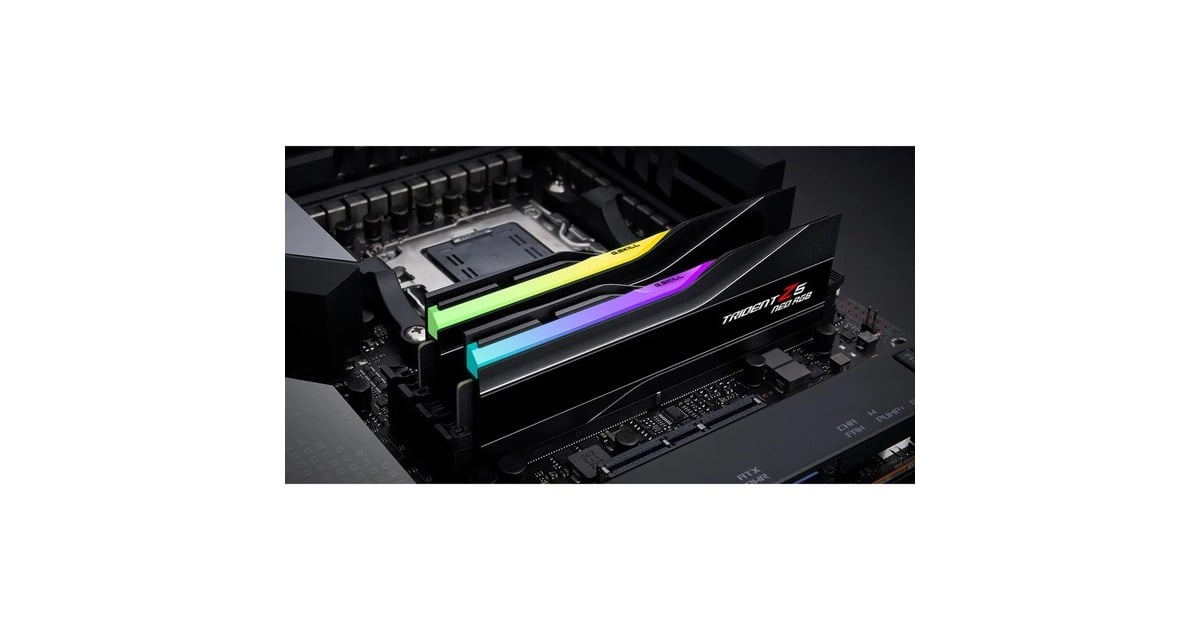 G.Skill32 GB DDR5-6400 (2x 16 GB) Kit werkgeheugen  (Zwart, Trident Z5 Neo RGB, EXPO)