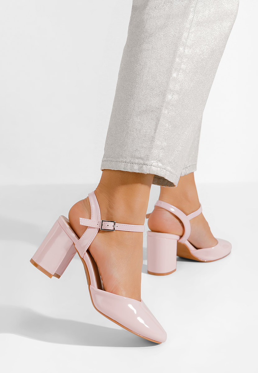 Chaussures slingback roses Asmita