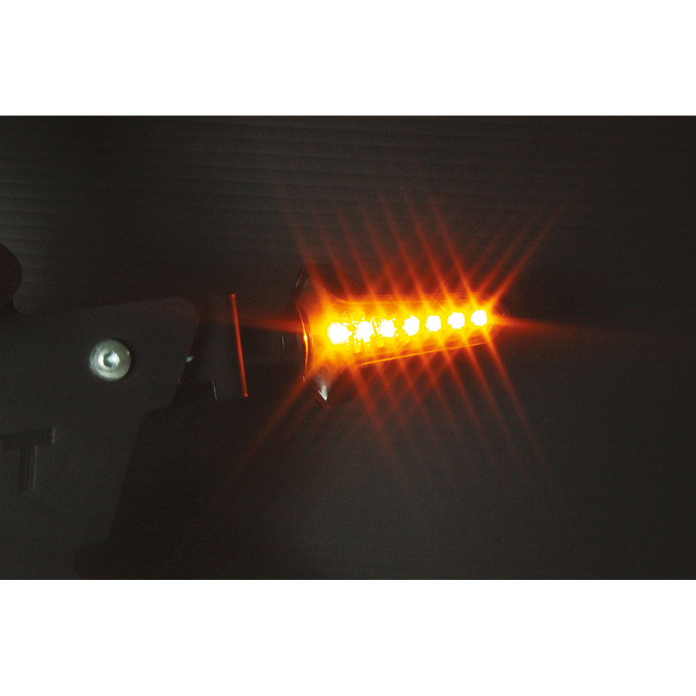 Chaft - Clignotants séquentiels LED Wapon Noir / Transparent