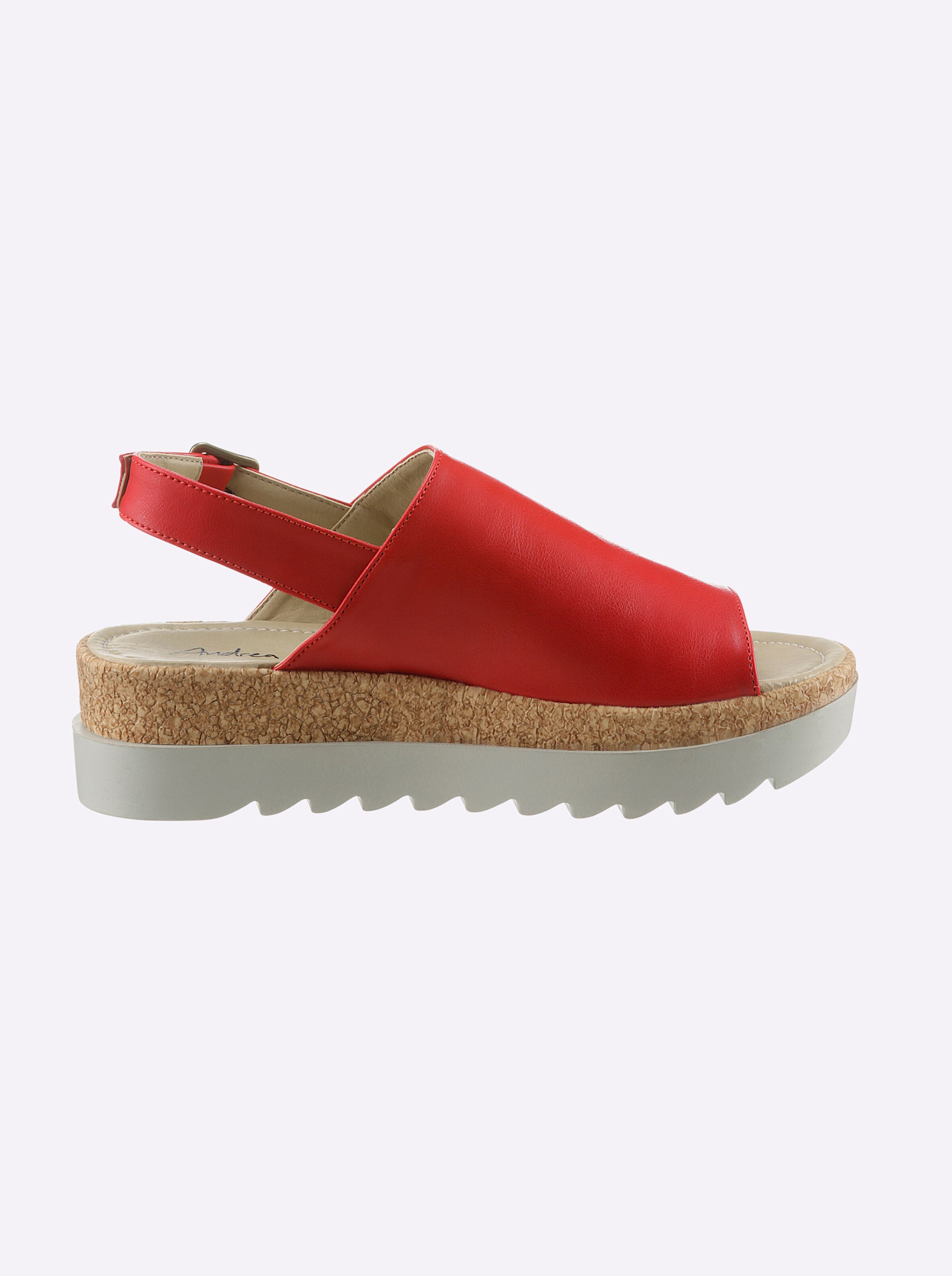 Andrea Conti Sandalette in rot