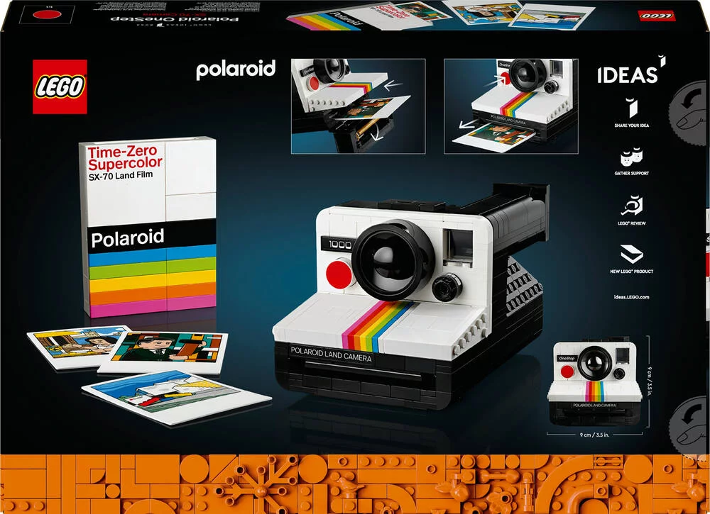 LEGO®IDEAS 21345 - APPAREIL PHOTO POLAROID ONESTEP SX70