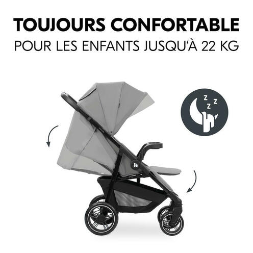 Poussette Shop N Care - Gris - HAUCK
