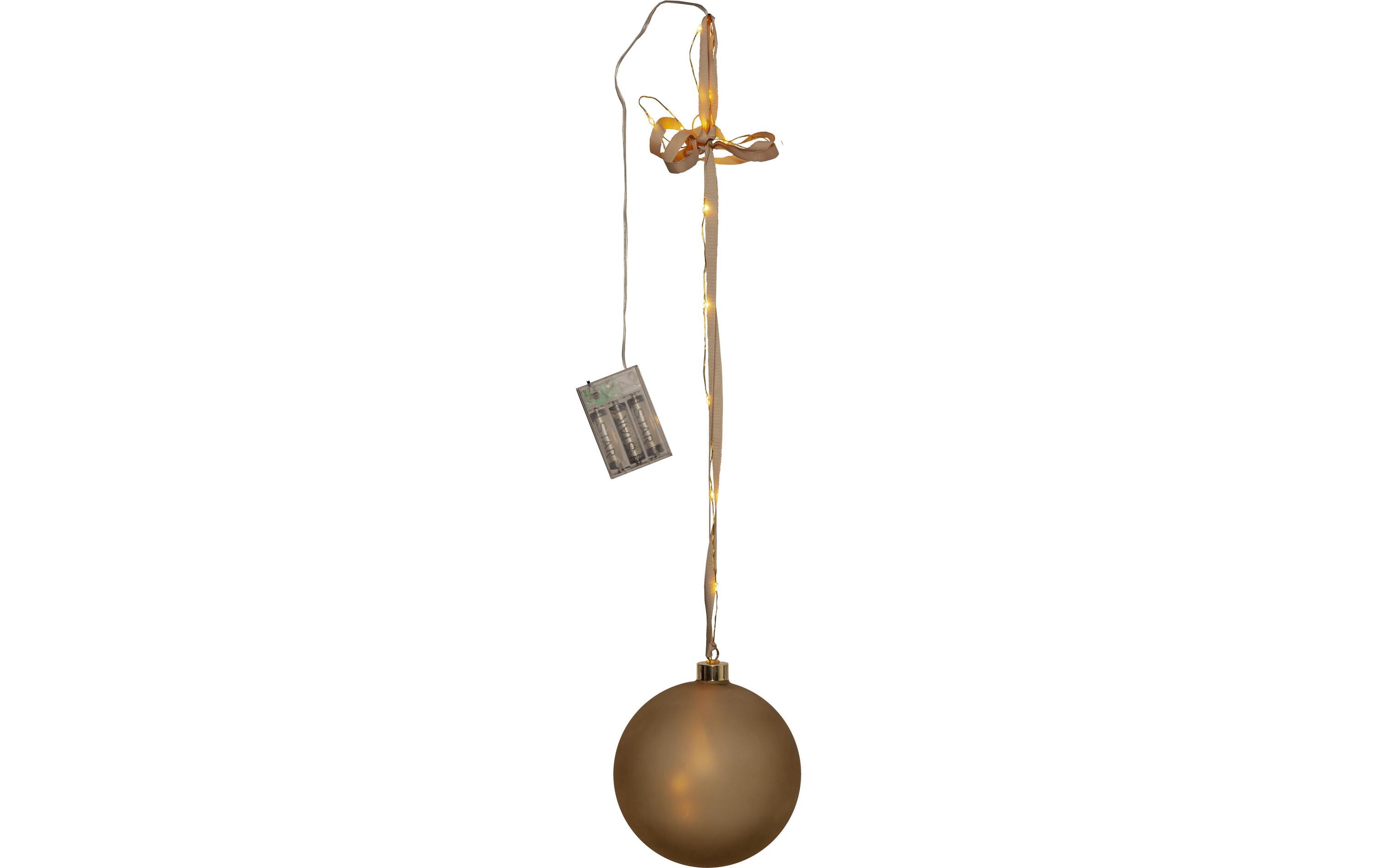 Glasdekoration Kugel Bliss, 15 cm, GoldGlaskugel