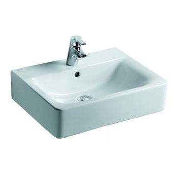 Ideal Standard Connect Cube wastafel 60x46cm wit