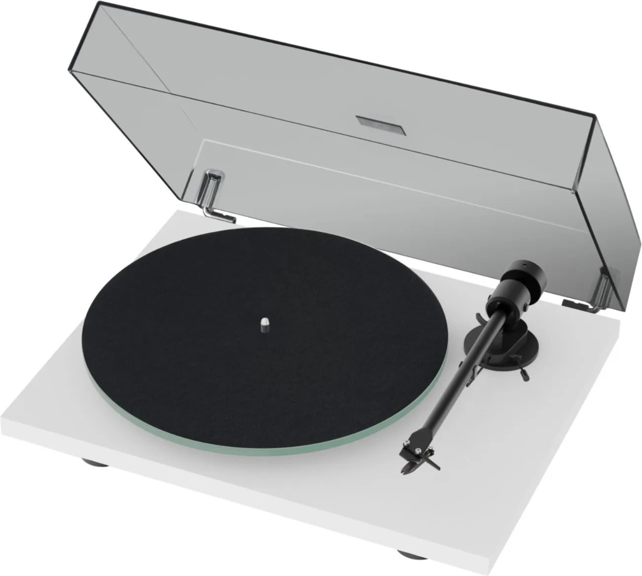 Pro-Ject T1 EVO Blanc   cellule Ortofon OM 10 Platines vinyle hi-fi