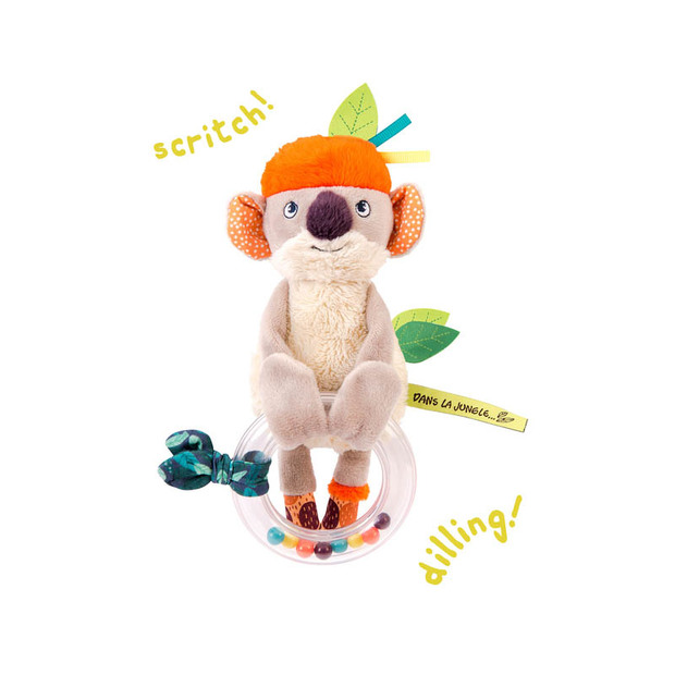 Hochet anneau à billes koala Koco Dans la Jungle - MOULIN ROTY