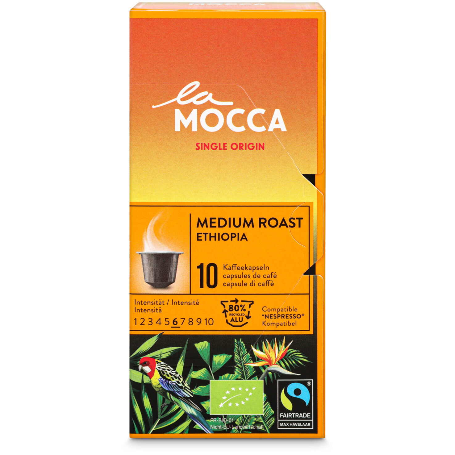La Mocca Bio Medium Roast - Nespresso compatible 10 Kapseln