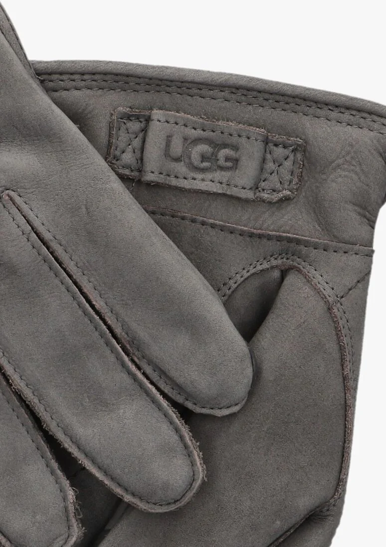 UGG grijze ugg handschoenen point leather glove