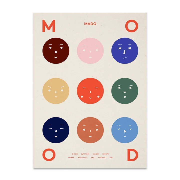 Paper Collective - Nine Moods, 50 x 70 cm