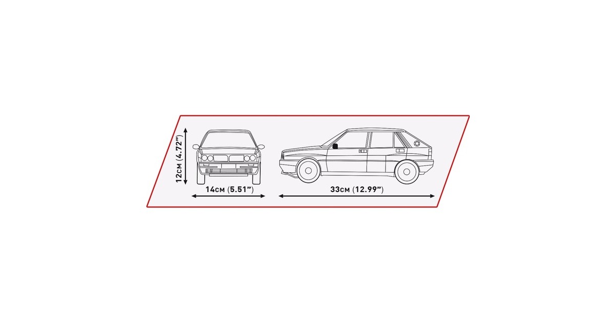 COBILancia Delta HF Integrale Constructiespeelgoed  (Schaal 1:12)