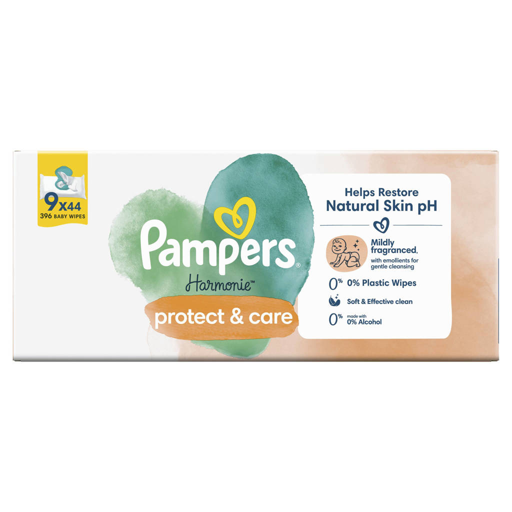 Geweldig productCalendula babydoekjes - 9 x 44 stuks