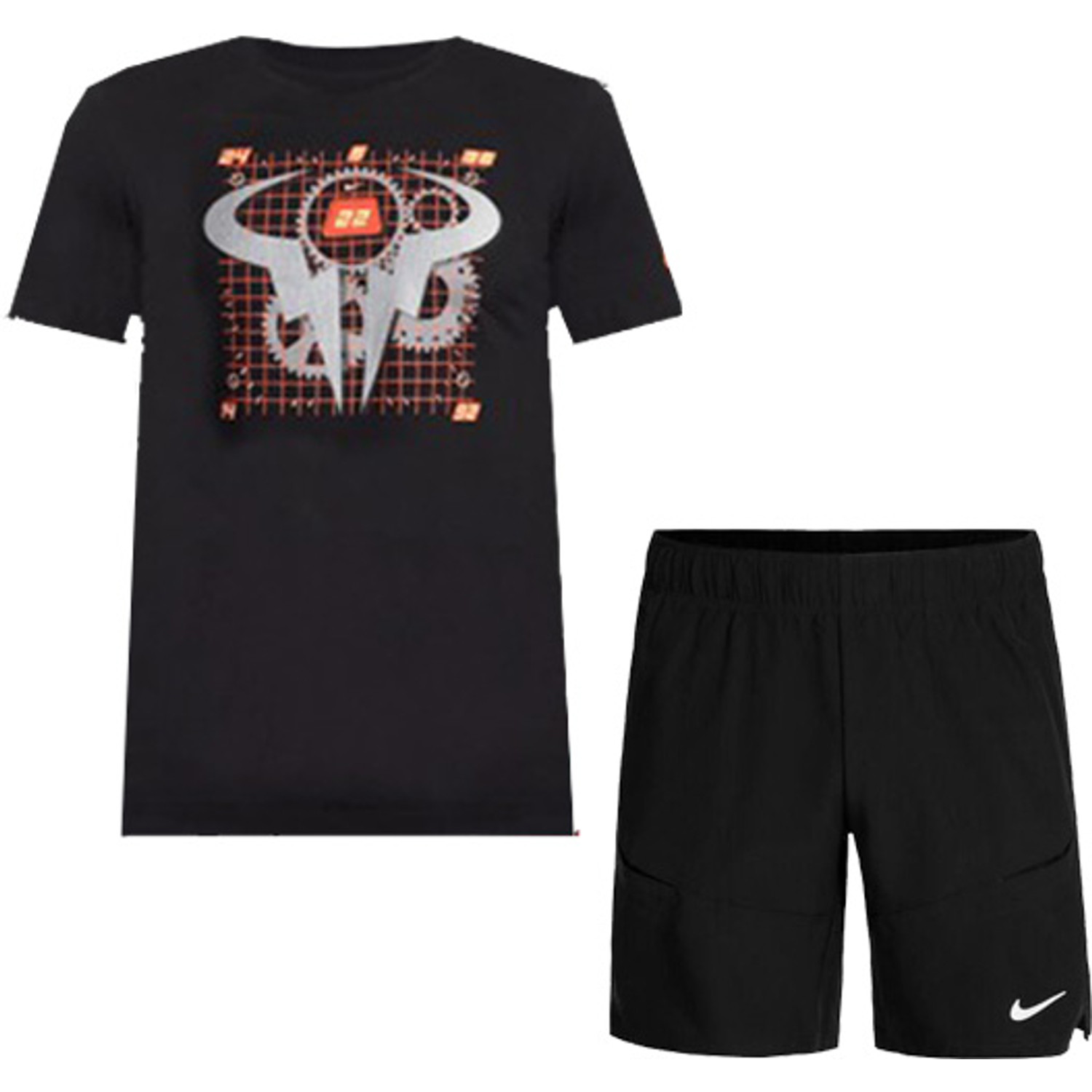 Nike Court Rafa Tee Set Heren